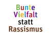 Plakataktion in der Bahnhofstraße Saarbrücken: Bunte Vielfalt statt Rassismus